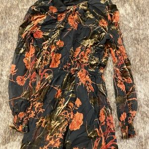 Floral Long Sleeve Dress